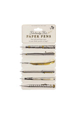 Fabulously Flat Paper Pens Pack of 6  34101