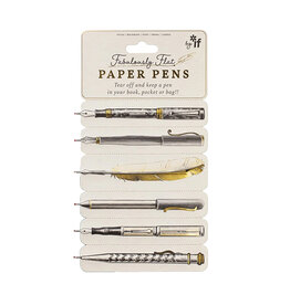 Fabulously Flat Paper Pens Pack of 6  34101