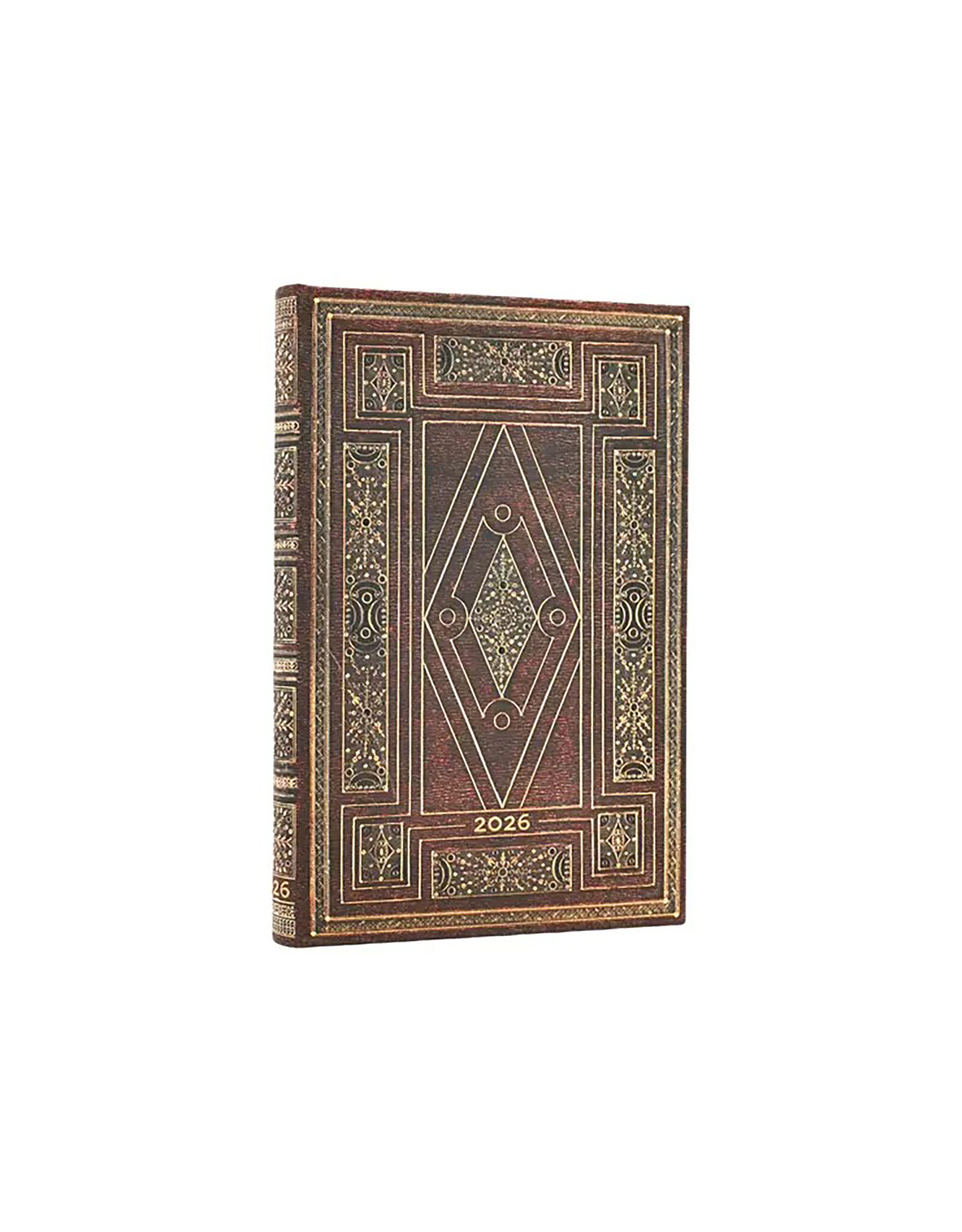 Paperblanks 2026 First Folio 12-Month Hardcover Weekly Planner Mini Vertical