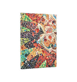Paperblanks 2026 Gaudi Sun 12-Month Hardcover Weekly Planner Midi Vertical