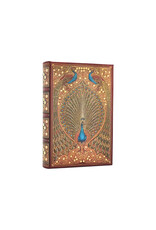 Paperblanks 2026 Hafiz Peacocks 12-Month Hardcover Daily Planner Mini
