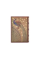 Paperblanks 2026 Hafiz Peacocks 12-Month Hardcover Daily Planner Mini