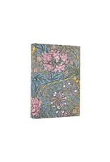 Paperblanks 2026 Morris Pink Honeysuckle 12-Month Hardcover Daily Planner Mini Day
