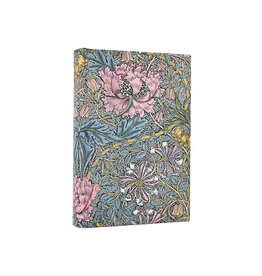 Paperblanks 2026 Morris Pink Honeysuckle 12-Month Hardcover Daily Planner Mini Day