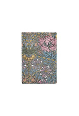 Paperblanks 2026 Morris Pink Honeysuckle 12-Month Hardcover Daily Planner Mini Day