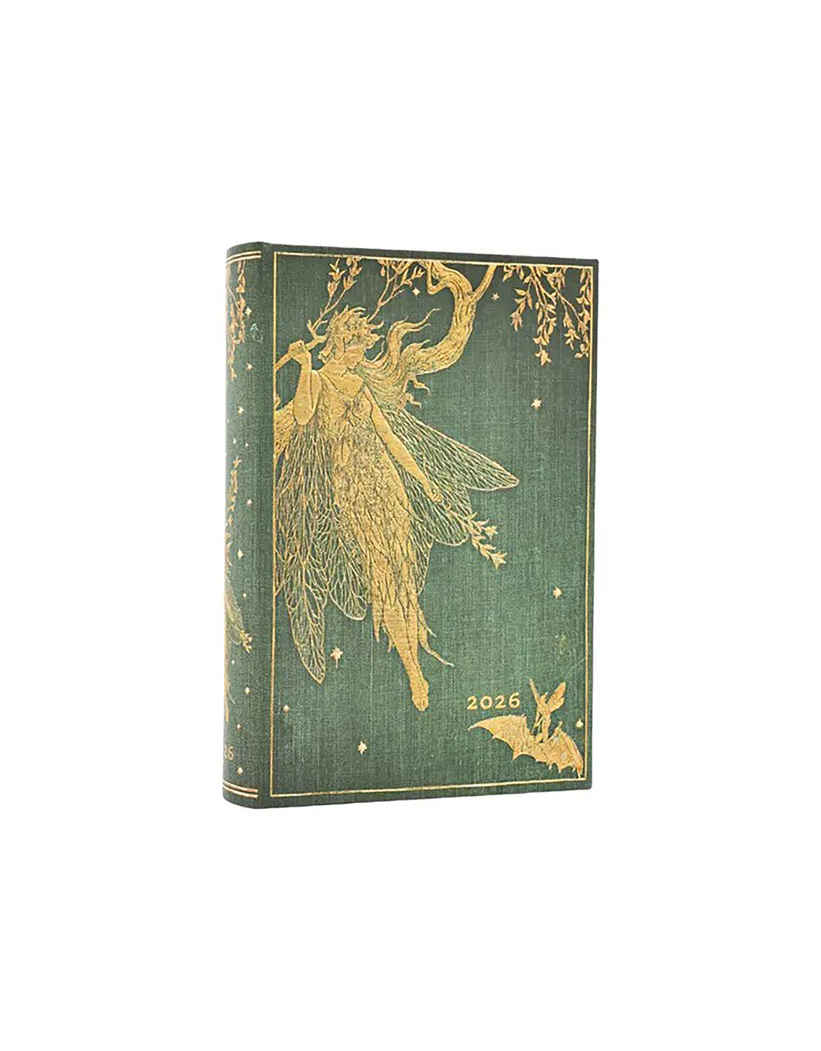 Paperblanks 2026 Olive Fairy 12-Month Hardcover Daily Planner Mini