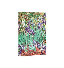 Paperblanks 2026 Van Gogh Iris 12-Month Hardcover Weekly Planner Mini Horizontal