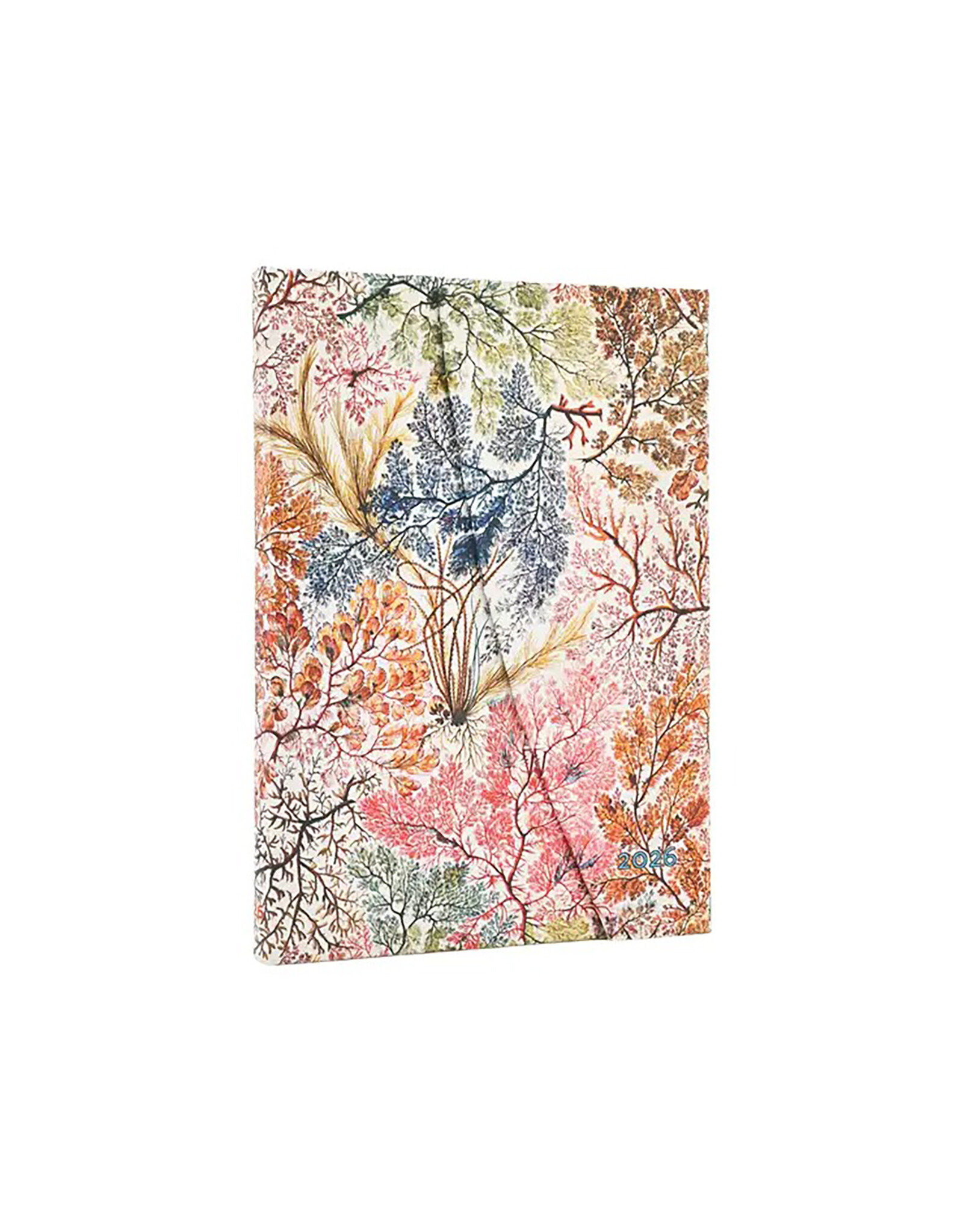 Paperblanks 2026 Anemone 12-Month Hardcover Weekly Planner Midi Vertical