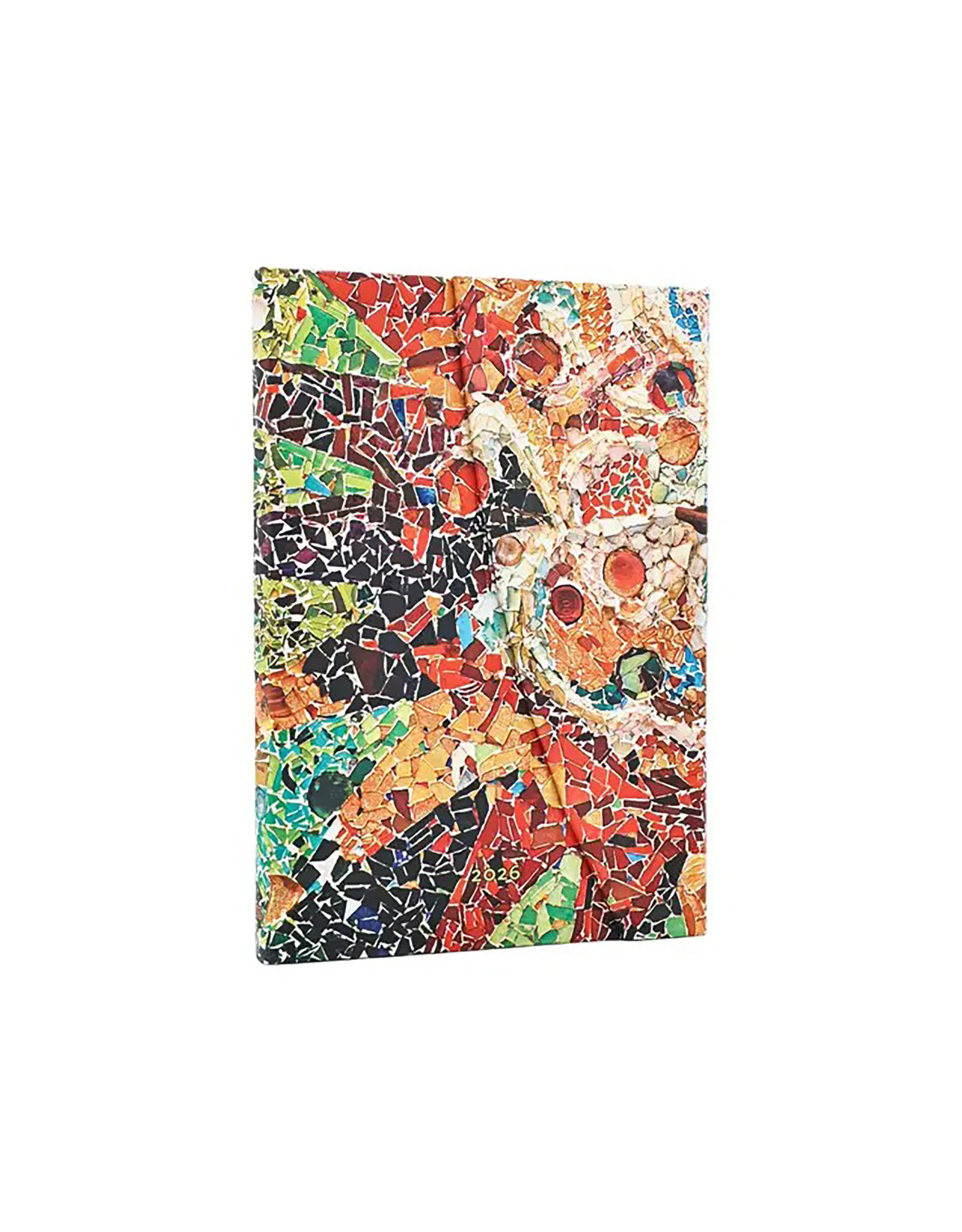 Paperblanks 2026 Gaudi Sun 12-Month Hardcover Weekly Planner Midi Vertical