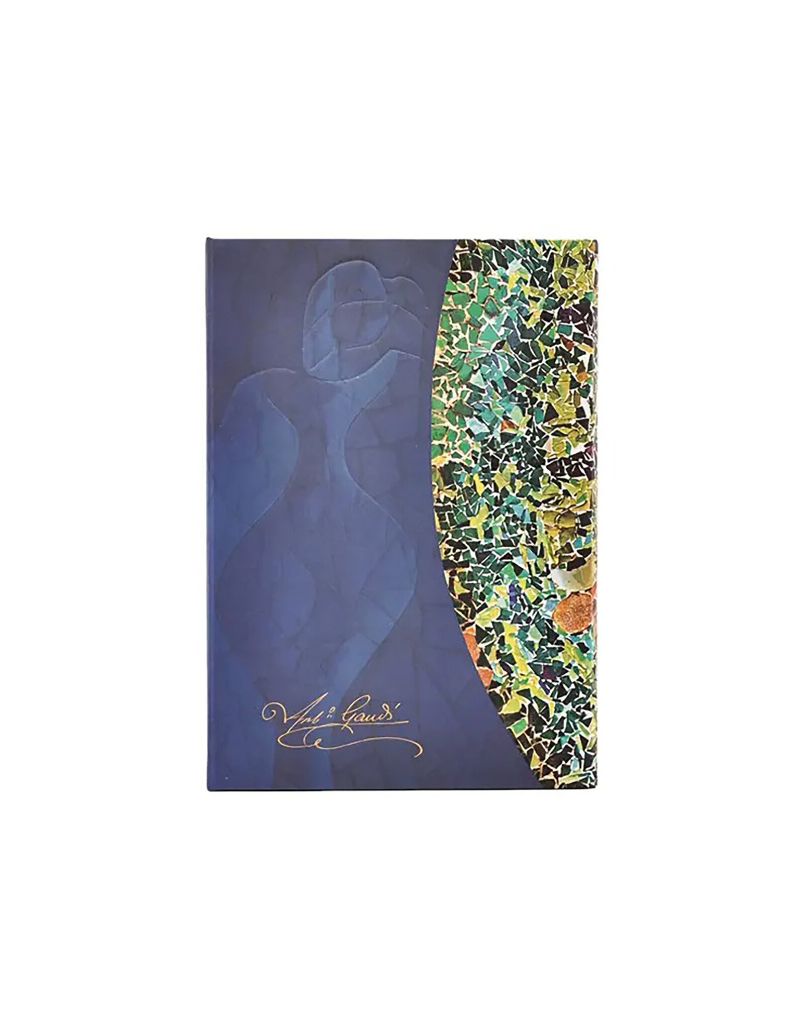 Paperblanks 2026 Gaudi Sun 12-Month Hardcover Weekly Planner Midi Vertical