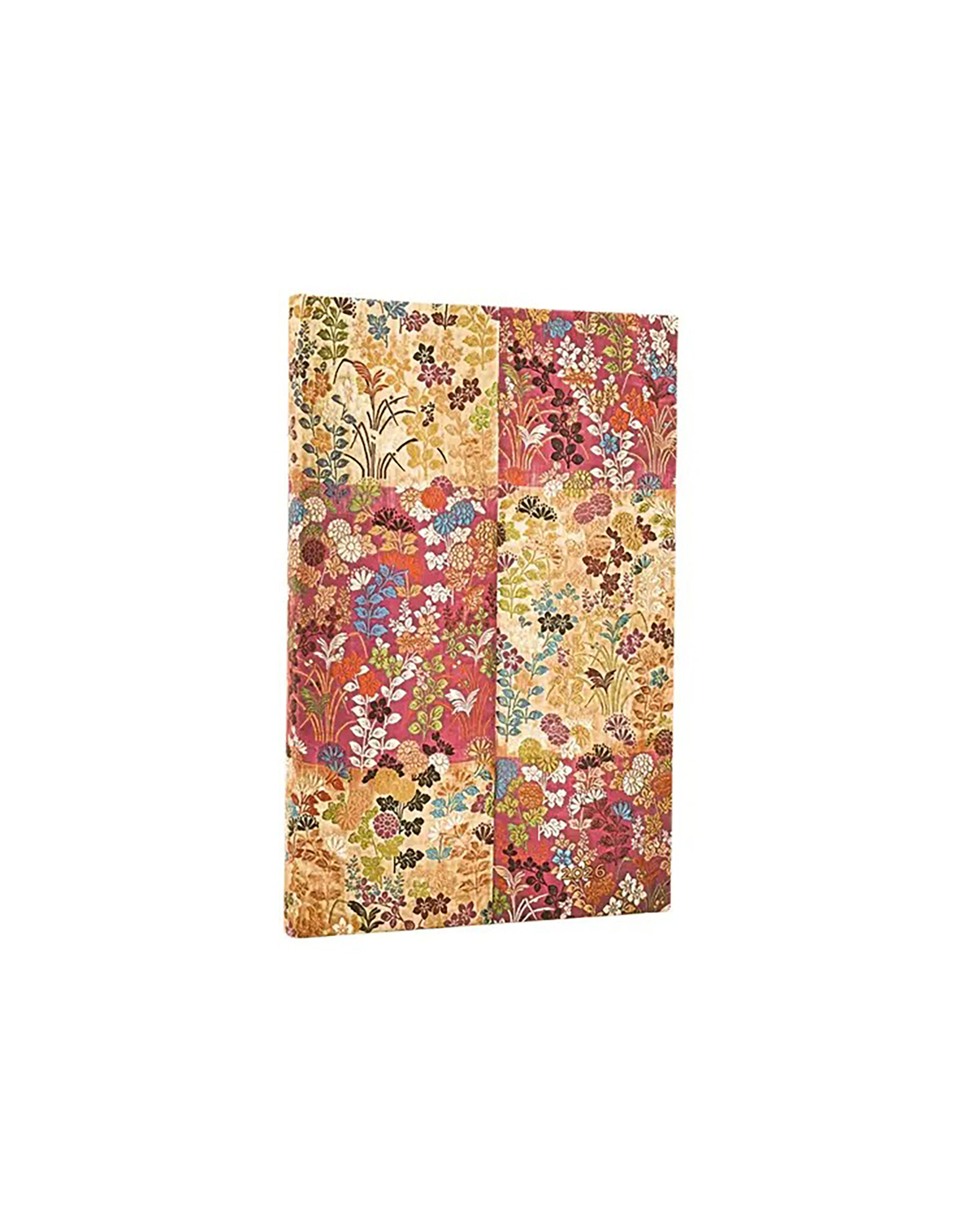 Paperblanks 2026 Kara-ori Pink 12-Month Hardcover Weekly Planner Maxi Horizontal