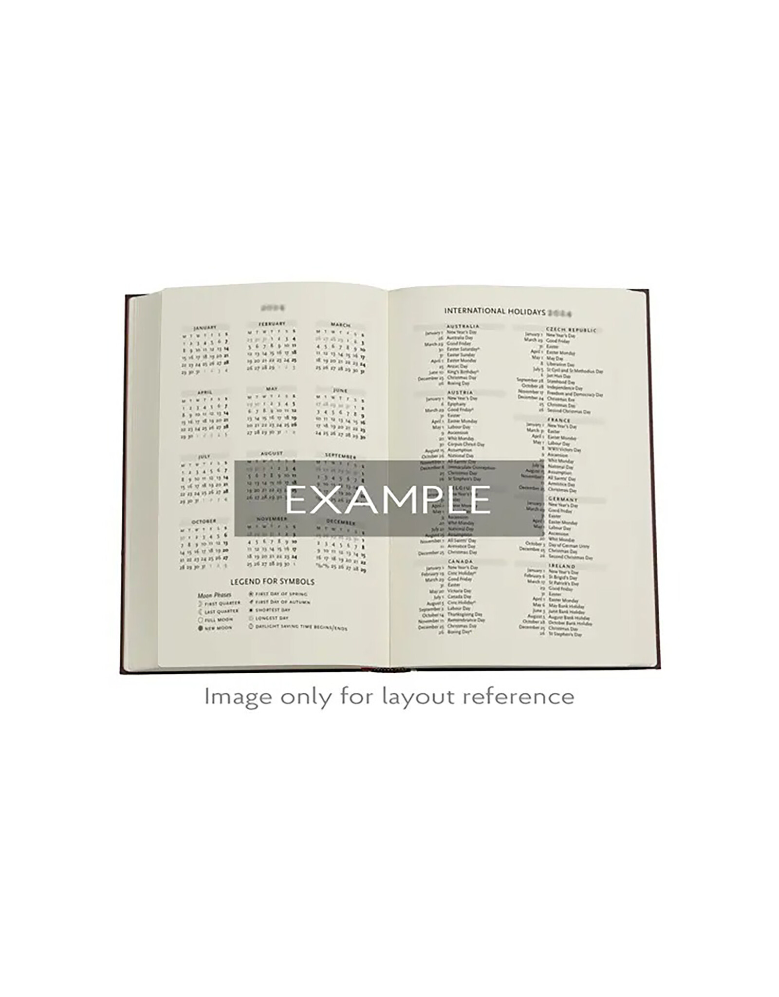 Paperblanks 2026 Kara-ori Pink 12-Month Hardcover Weekly Planner Maxi Horizontal