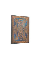 Paperblanks 2026 Blue Luxe 12-Month Hardcover Weekly Planner Grande Vertical