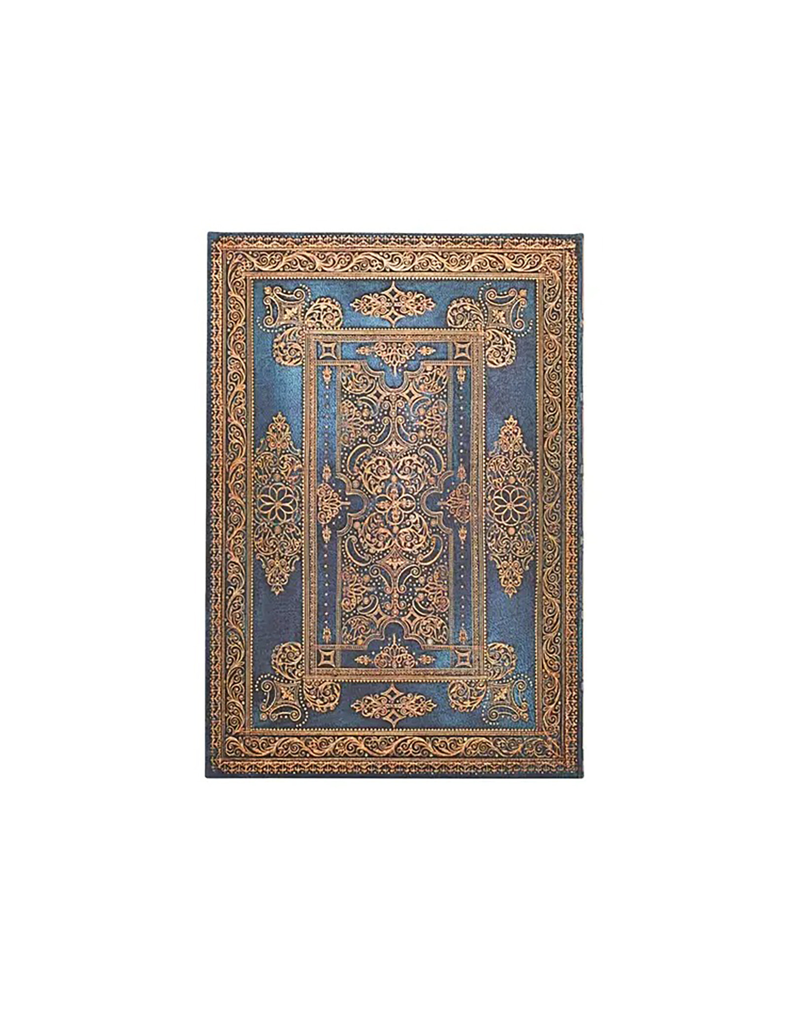 Paperblanks 2026 Blue Luxe 12-Month Hardcover Weekly Planner Grande Vertical
