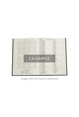 Paperblanks 2026 Blue Luxe 12-Month Hardcover Weekly Planner Grande Vertical