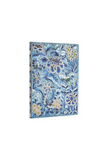 Paperblanks 2026 Blue Willow 12-Month Softcover Weekly Planner Midi Horizontal