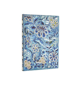 Paperblanks 2026 Blue Willow 12-Month Softcover Weekly Planner Midi Horizontal