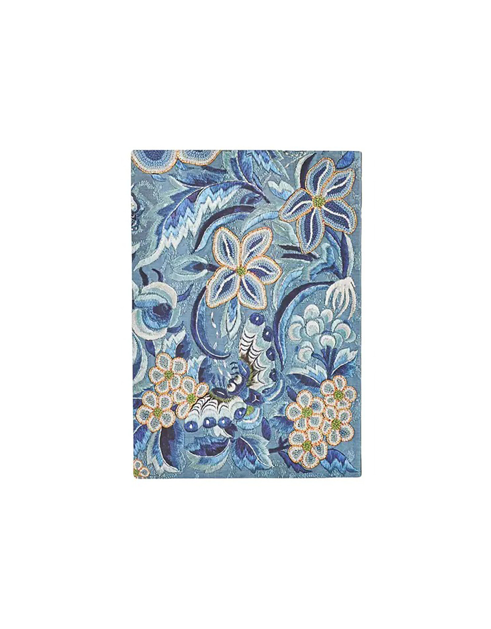 Paperblanks 2026 Blue Willow 12-Month Softcover Weekly Planner Midi Horizontal