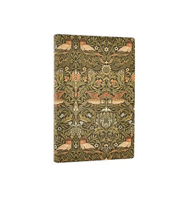 Paperblanks 2026 Morris Birds 12-Month Softcover Weekly Planner Mini Horizontal