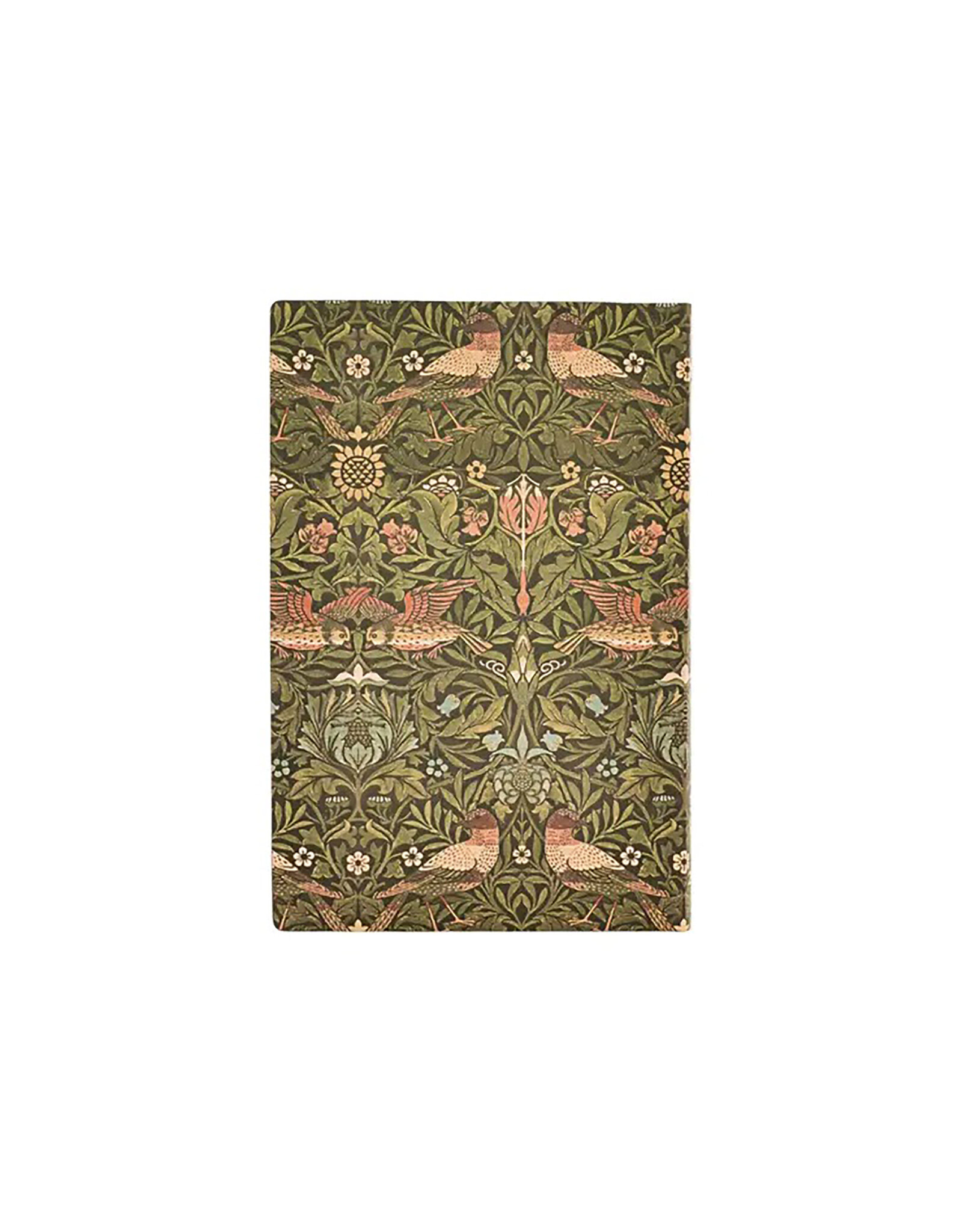 Paperblanks 2026 Morris Birds 12-Month Softcover Weekly Planner Mini Horizontal