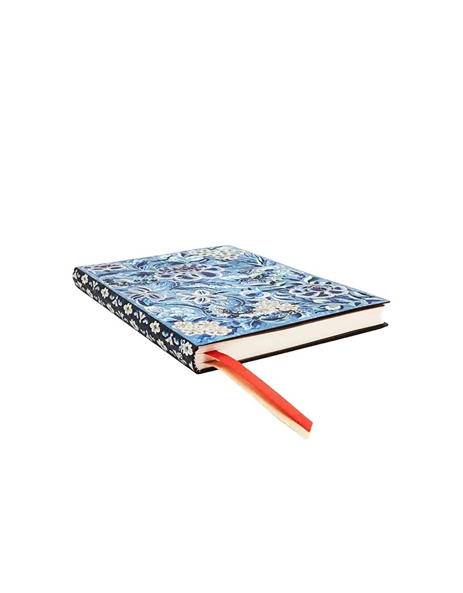 Paperblanks 2026 Blue Willow 12-Month Softcover Weekly Planner Midi Horizontal