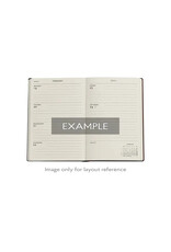 Paperblanks 2026 Skybird 12-Month Softcover Weekly Planner Midi Horizontal