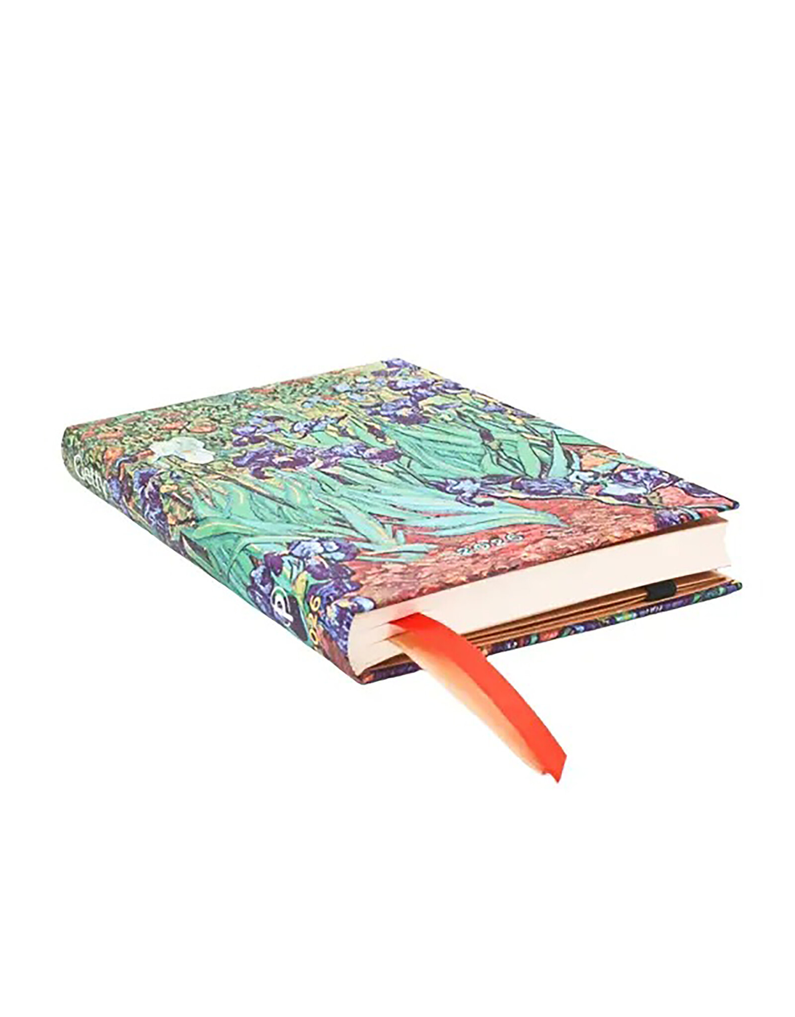 Paperblanks 2026 Van Gogh Iris 12-Month Hardcover Weekly Planner Mini Vertical