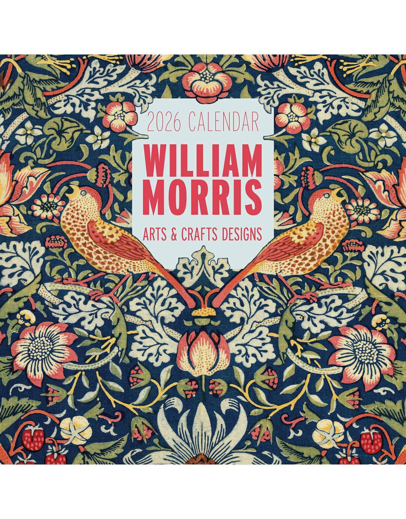 Pomegranate William Morris: Arts & Crafts Designs 2026 Wall Calendar