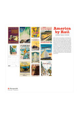 Pomegranate America by Rail: Vintage Travel Posters 2026 Wall Calendar