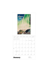 Pomegranate America by Rail: Vintage Travel Posters 2026 Wall Calendar