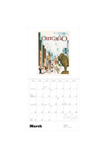 Pomegranate America by Rail: Vintage Travel Posters 2026 Wall Calendar