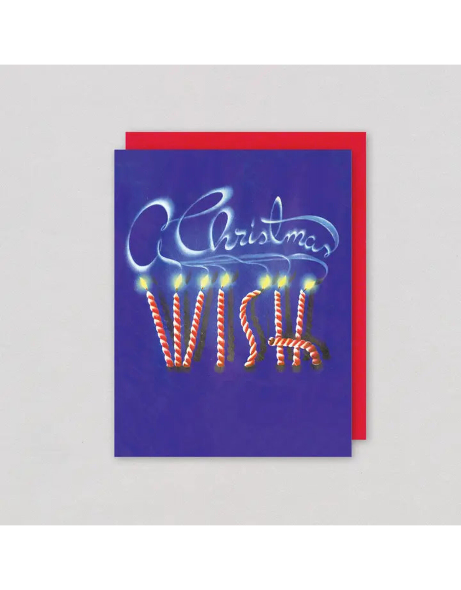Laughing Elephant Candy Cane Candles Boxed Christmas Cards