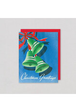 Laughing Elephant Green Bells Boxed Christmas Cards