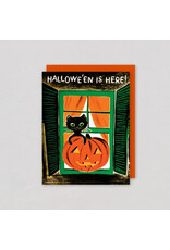 Laughing Elephant Cat in A Window Boxed Halloween Cards