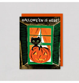 Laughing Elephant Cat in A Window Boxed Halloween Cards