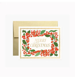 Botanica Paper Co. Winter Berries A2 Greeting Card