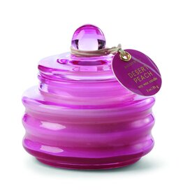 Paddywax Desert Peach Beam 3oz Fuchsia Glass Candle