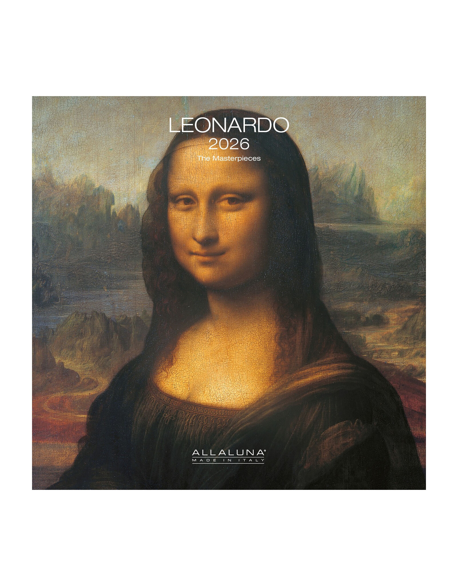 Allaluna Leonardo 2026 12x12 Wall Calendar