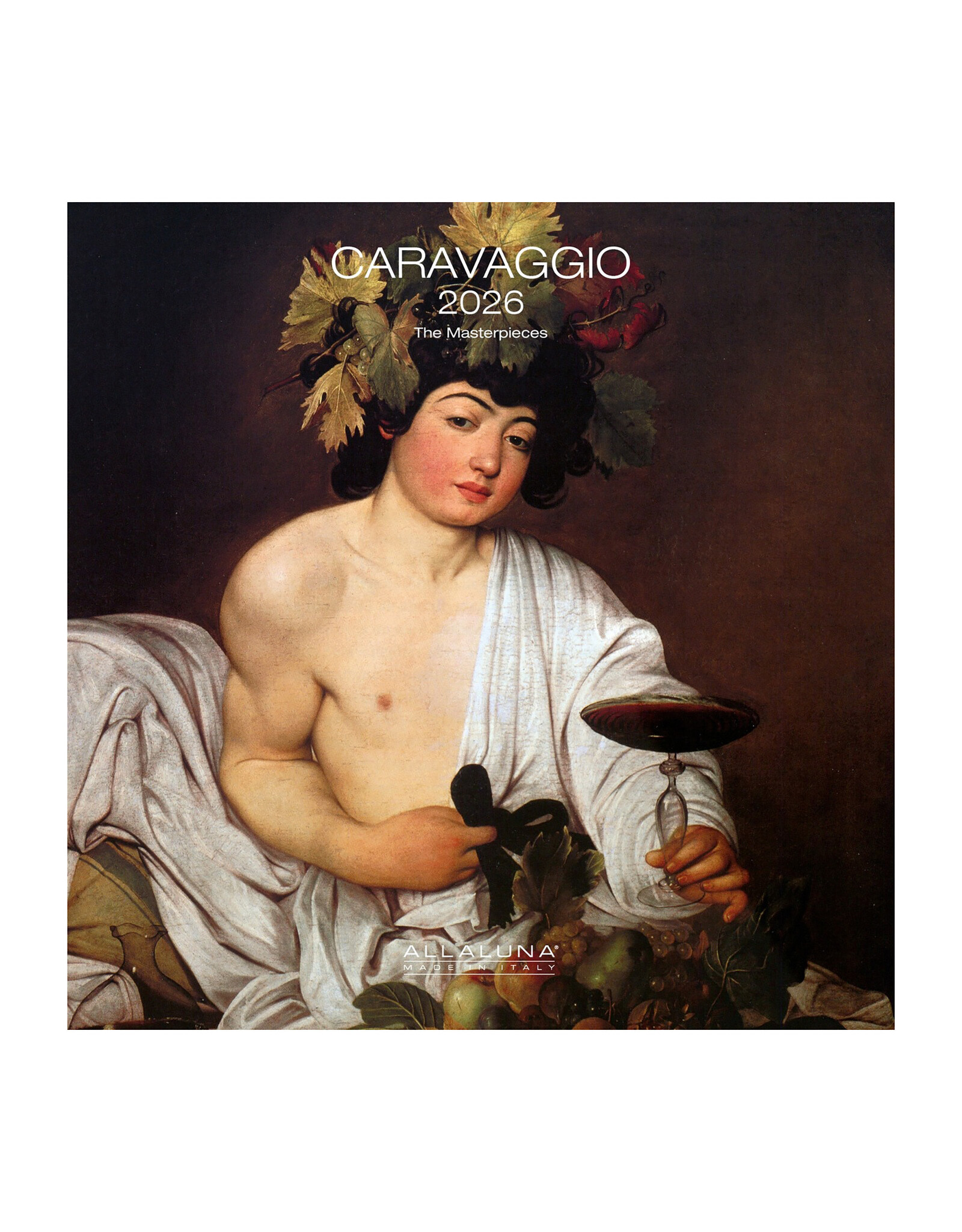 Allaluna Caravaggio 2026 12x12 Wall Calendar