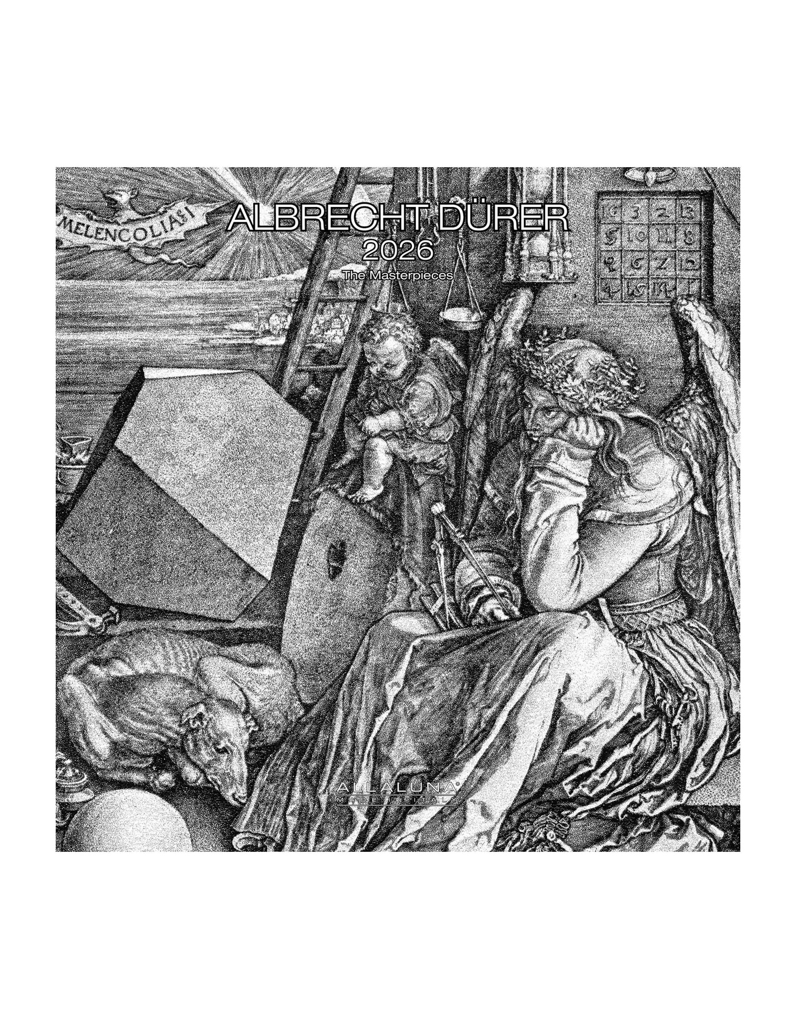 Allaluna Albrect Dürer 2026 12x12 Wall Calendar