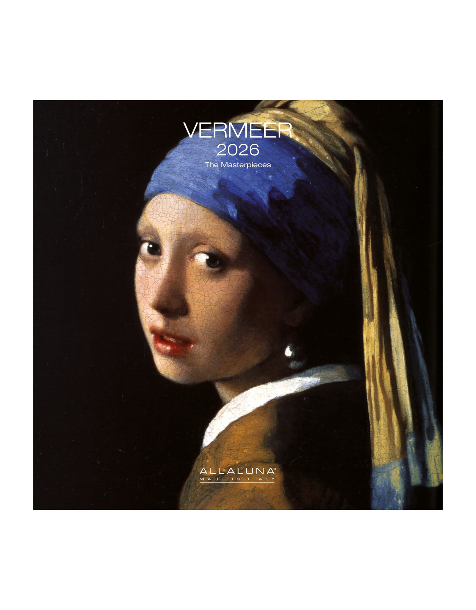Allaluna Vermeer 2026 12x12 Wall Calendar