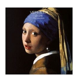 Allaluna Vermeer 2026 12x12 Wall Calendar