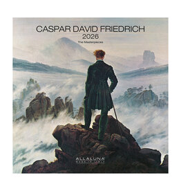 Allaluna Caspar David Friedrich 2026 12x12 Wall Calendar
