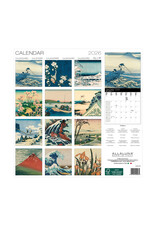 Allaluna Hokusai 2026 12x12 Wall Calendar