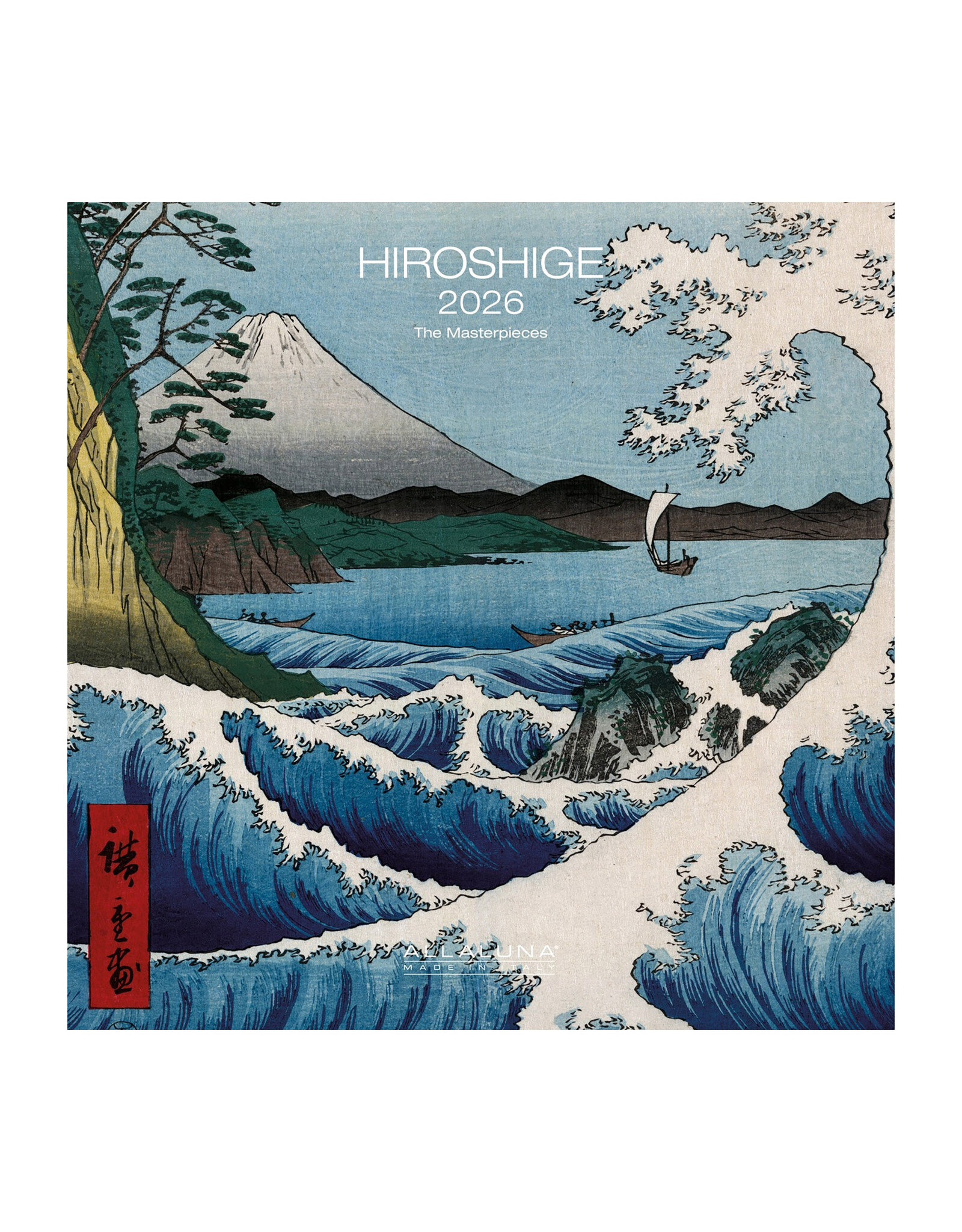 Allaluna Hiroshige 2026 12x12 Wall Calendar