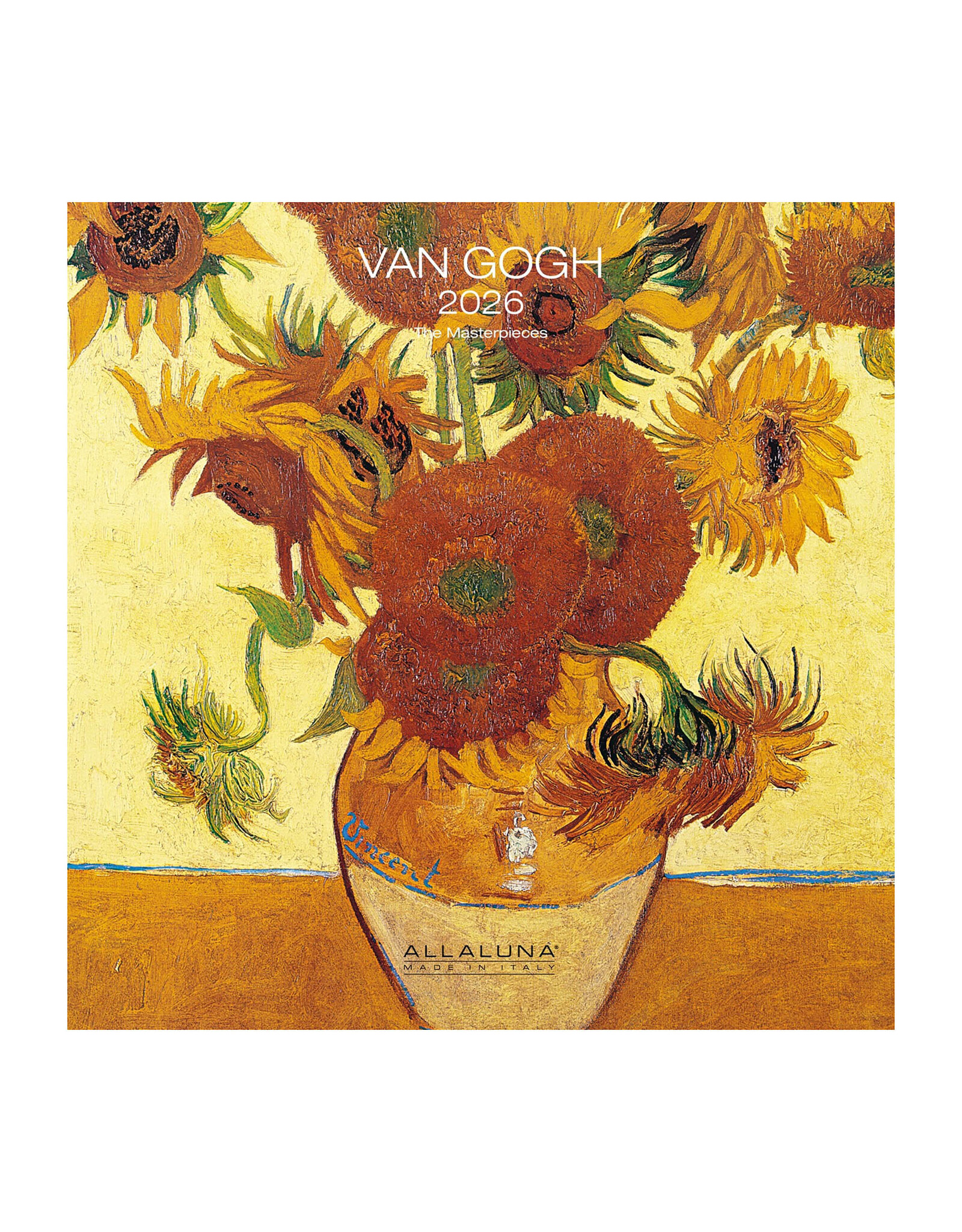 Allaluna Van Gogh 2026 12x12 Wall Calendar