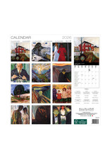 Allaluna Munch 2026 12x12 Wall Calendar