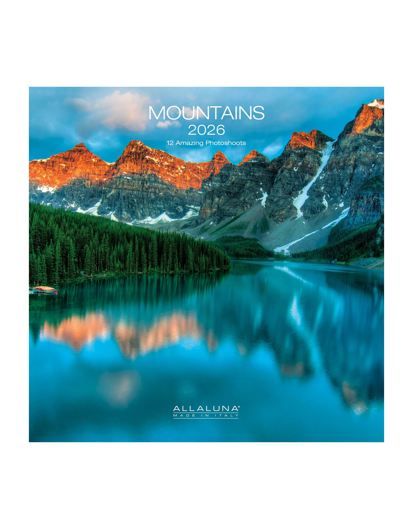Allaluna Mountains 2026 12x12 Wall Calendar