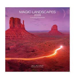 Allaluna Magic Landscapes 2026 12x12 Wall Calendar
