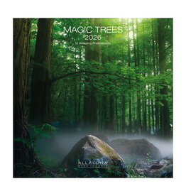 Allaluna Magic Trees 2026 12x12 Wall Calendar